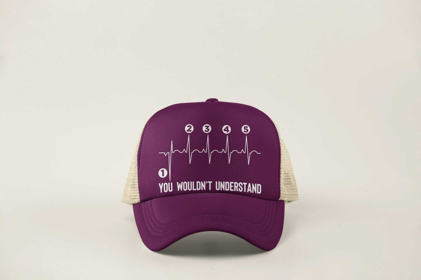 Motorcyclist Trucker Cap Biker Gearshift You Wouldn't Understand with Galaxy Tees