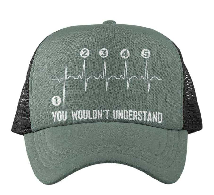 Motorcyclist Trucker Cap Biker Gearshift You Wouldn't Understand with Galaxy Tees