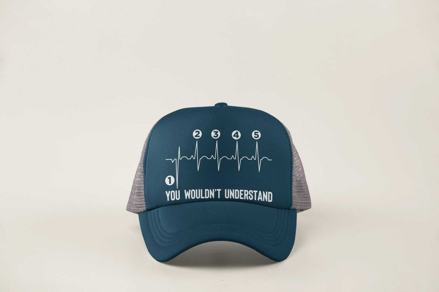 Motorcyclist Trucker Cap Biker Gearshift You Wouldn't Understand with Galaxy Tees