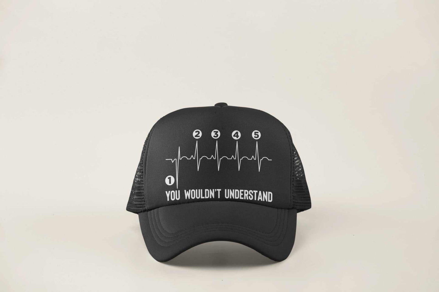 Motorcyclist Trucker Cap Biker Gearshift You Wouldn't Understand with Galaxy Tees