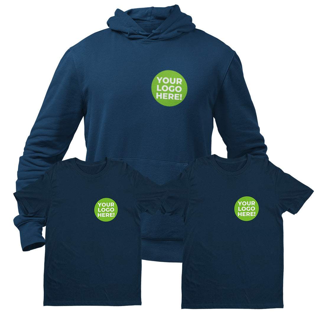 Custom Printed Workwear Bundle – 1 Hoodie & 2 T-ShirtsGalaxy Tees