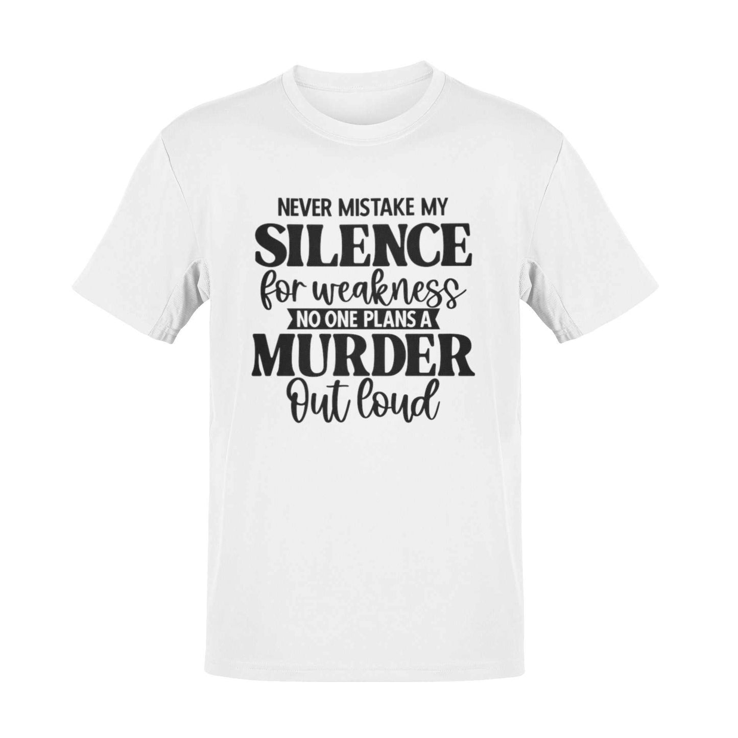 Never Mistake My Silence for Weakness T-Shirt Bold Statement Graphic TGalaxy Tees