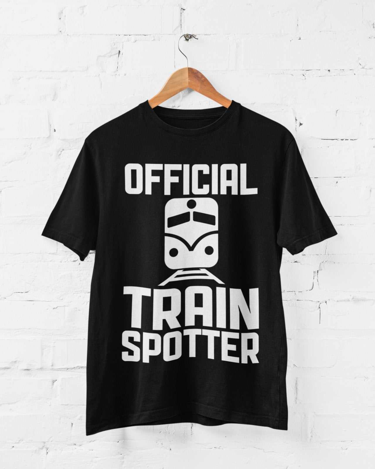 Official Train Spotter Funny T Shirt Railway Enthusiast Gift Idea TraiGalaxy Tees
