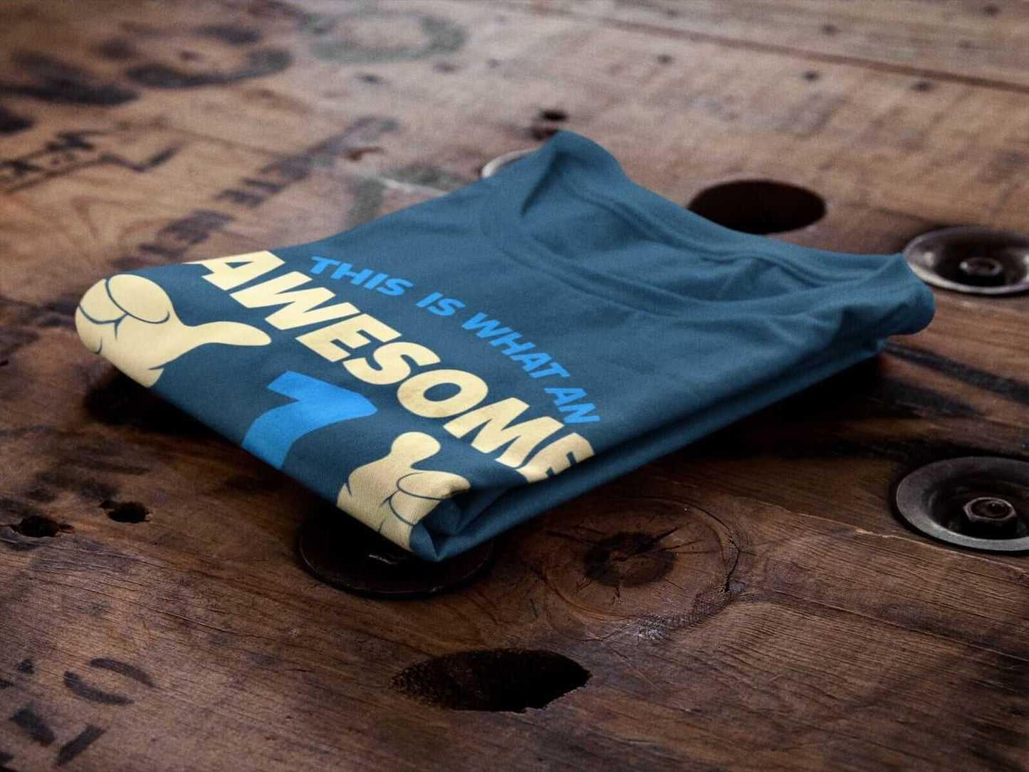 PERSONALISED Boys 1st Birthday T Shirt Awesome 1 Year Old NAME AND AGGalaxy Tees