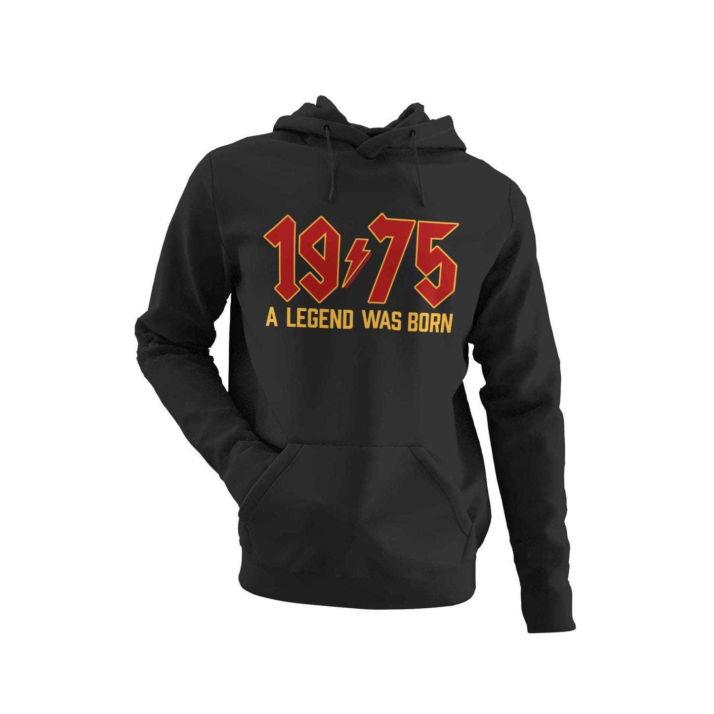 Personalised 1975 A Legend Was Born 50th Birthday in 2025 Hoodie Name Galaxy Tees