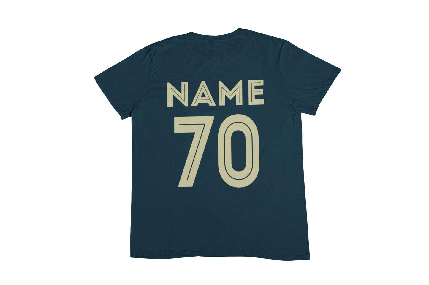 Personalised 70th Birthday in 2025 T-Shirt Vintage 1955 with Name & AgGalaxy Tees