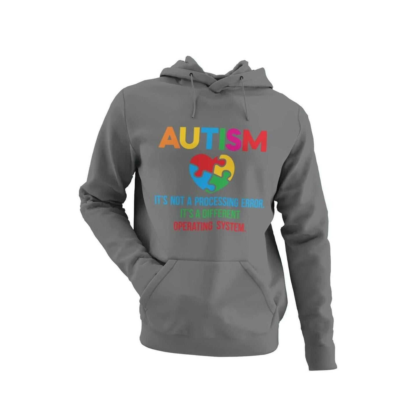 Personalised Autism Its Not A Processing Error NAME and NUMBER on backGalaxy Tees