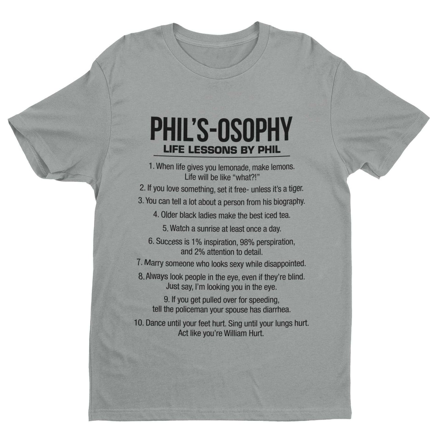 Phil's-Osophy T Shirt Funny Dunphy Phil Quotes Family Modern Gift IdeaGalaxy Tees