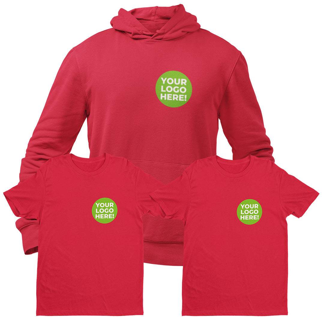Custom Printed Workwear Bundle – 1 Hoodie & 2 T-ShirtsGalaxy Tees
