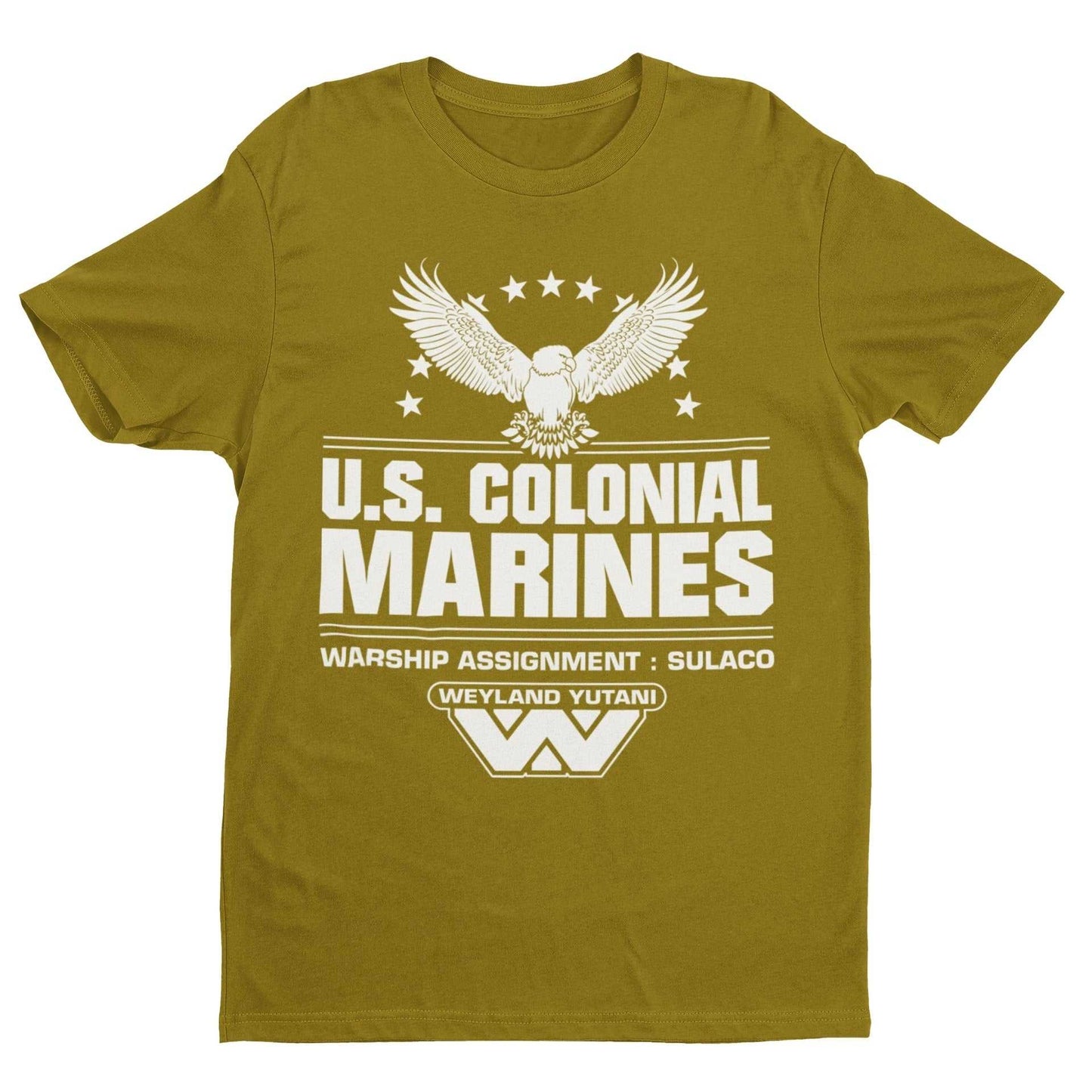 Retro Style Sci Fi T Shirt US Colonial Marines gift idea for 80s 90s fGalaxy Tees