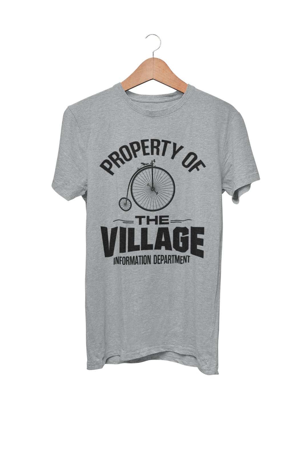 Retro TV T Shirt Property Of The Village Prisoner The 60s Funny Cult FGalaxy Tees