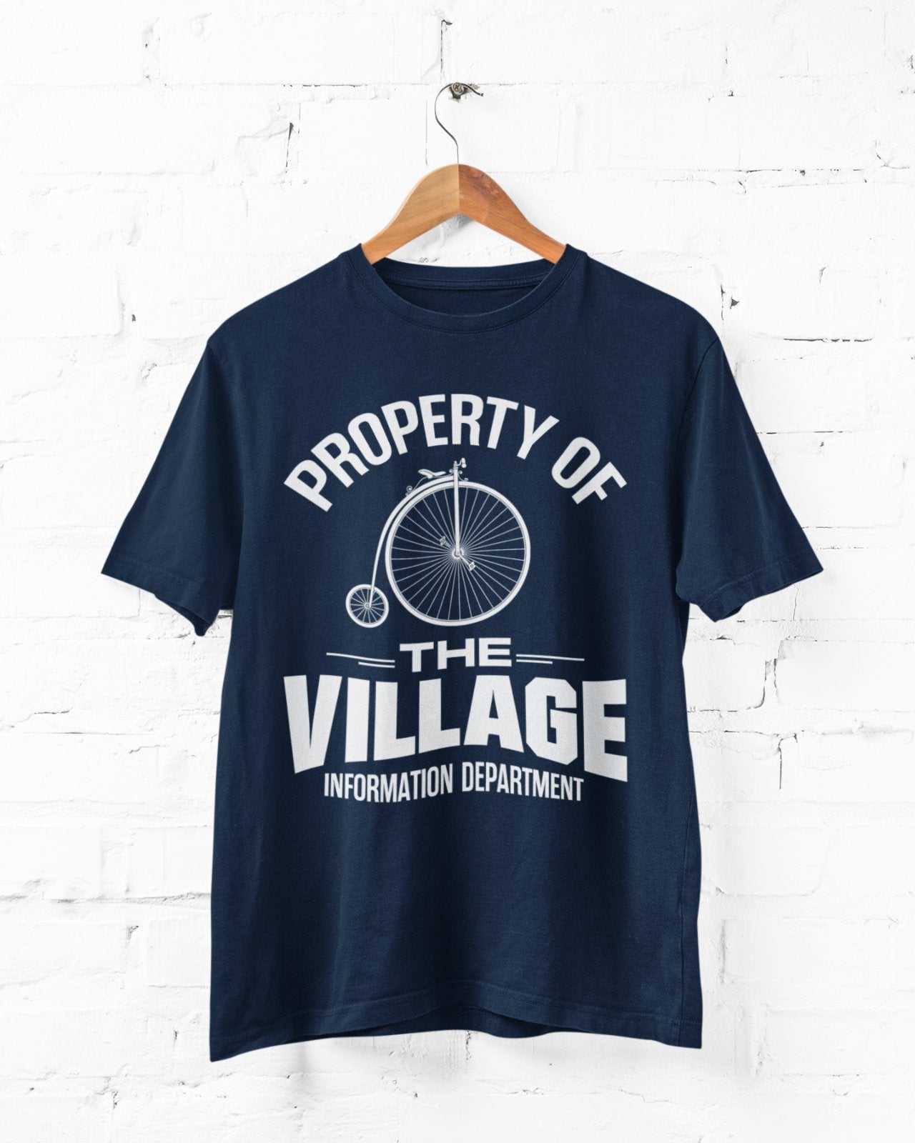 Retro TV T Shirt Property Of The Village Prisoner The 60s Funny Cult FGalaxy Tees