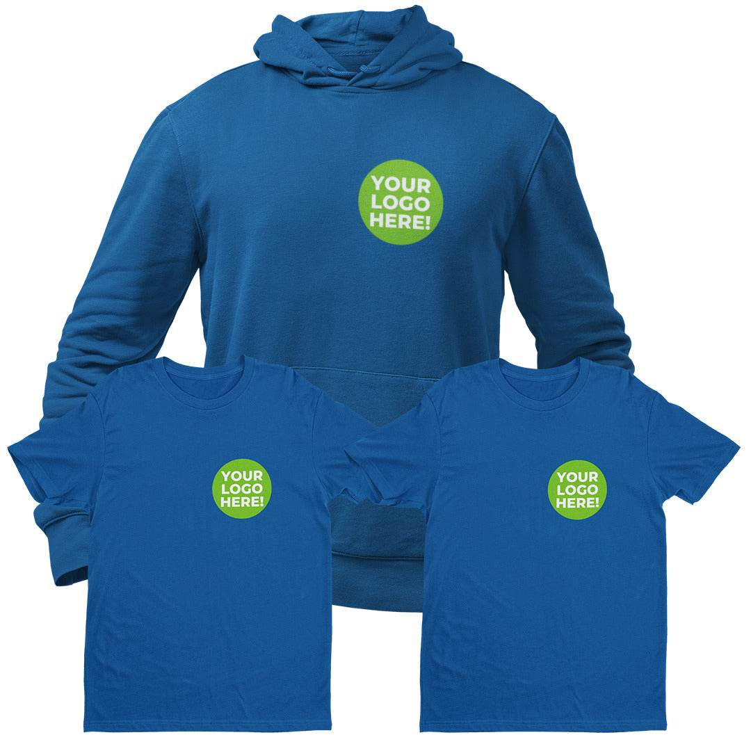 Custom Printed Workwear Bundle – 1 Hoodie & 2 T-ShirtsGalaxy Tees