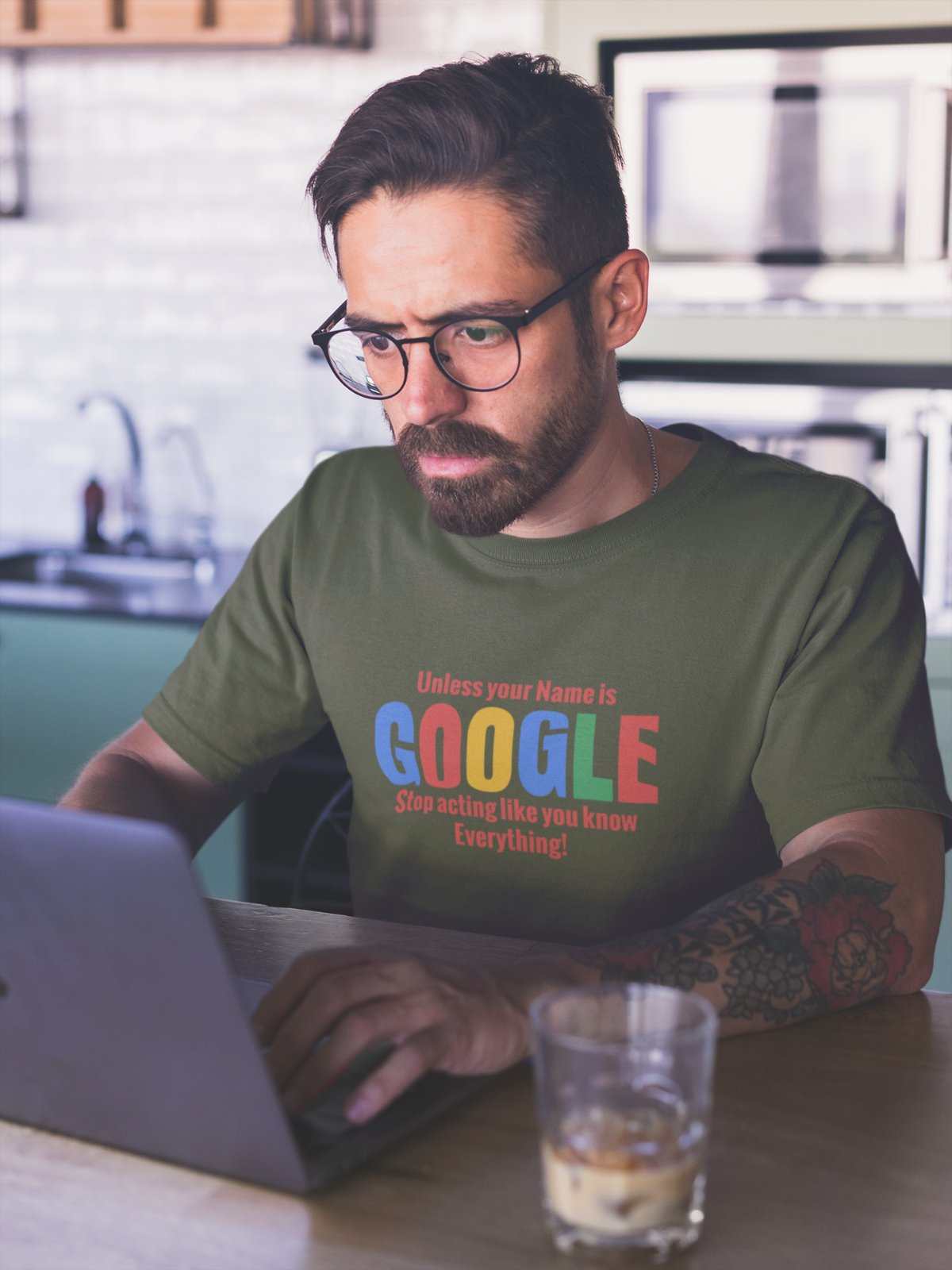 Sarcastic T Shirt Unless Your Name Google Stop Acting Like You Know EvGalaxy Tees