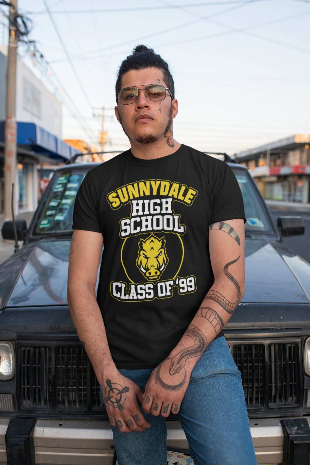 Sunnydale High School Class of 1999 Funny Retro T Shirt Vampire Buffy Galaxy Tees