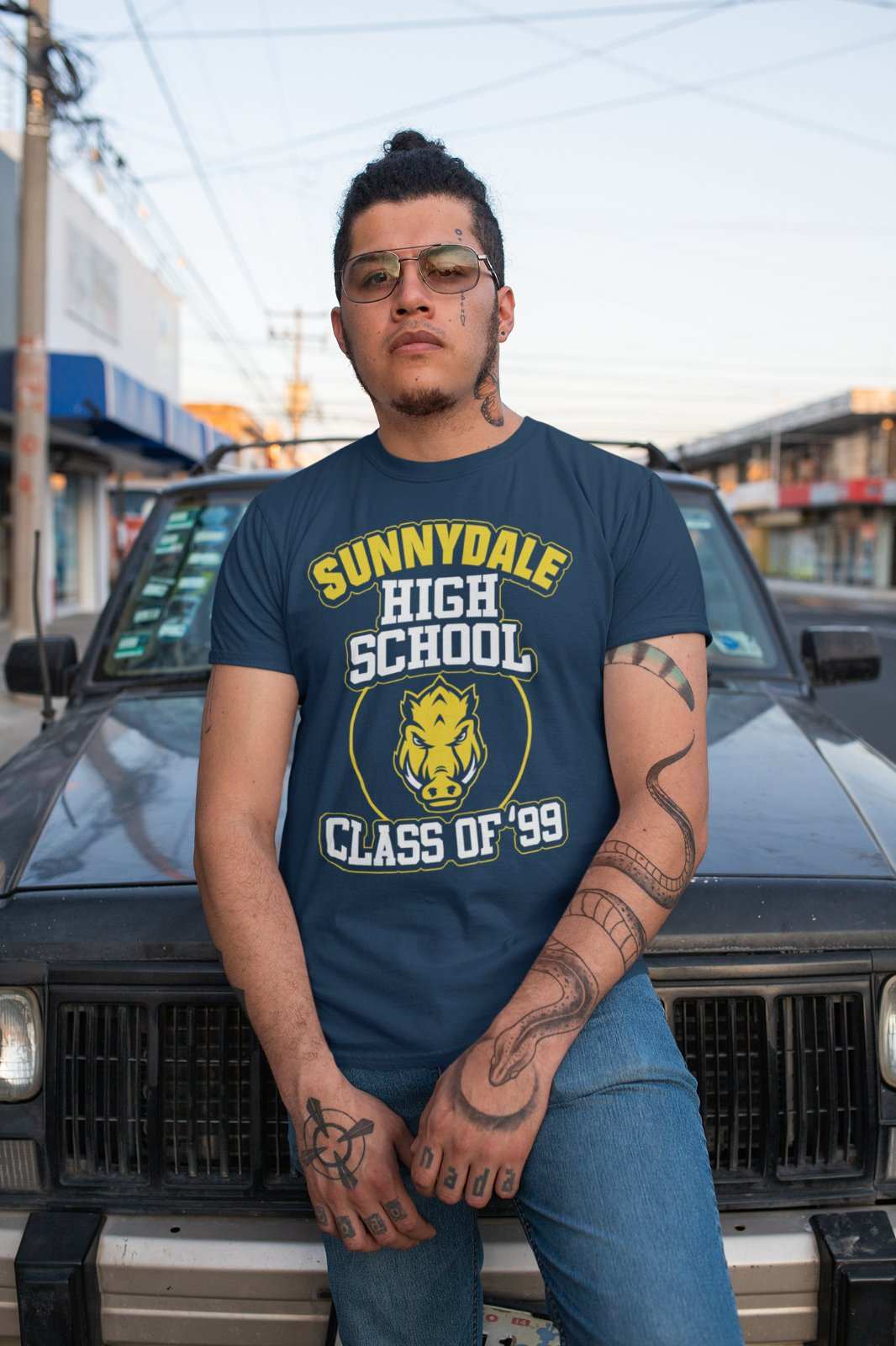 Sunnydale High School Class of 1999 Funny Retro T Shirt Vampire Buffy Galaxy Tees