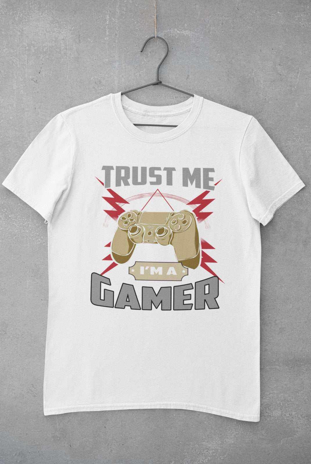 TRUST ME I'M A GAMER Funny Gaming T Shirt gift idea Video Games OnlineGalaxy Tees