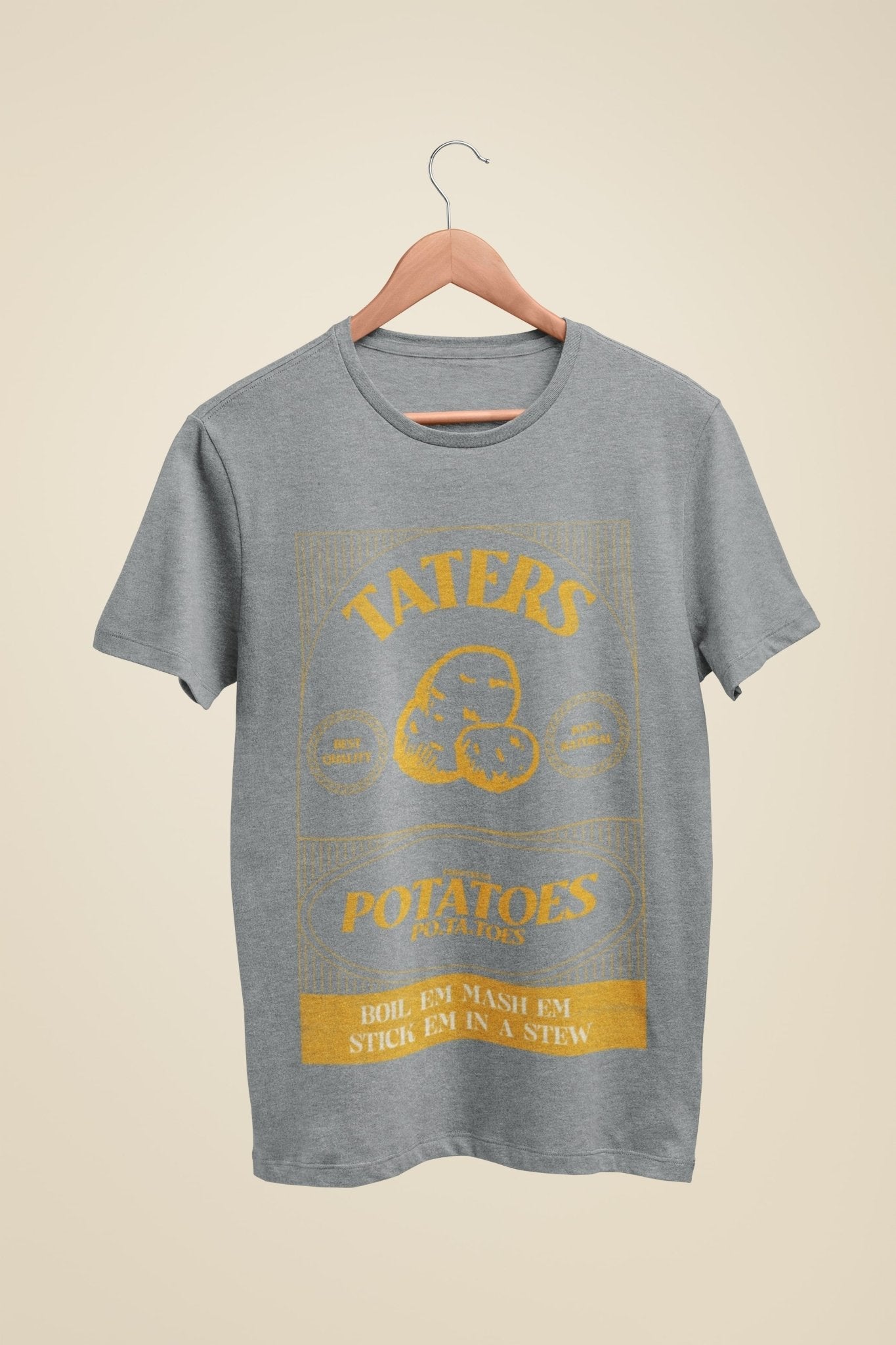 Taters Potatoes T Shirt Movie TV Rings Of Lord Funny Earth Middle NoveGalaxy Tees