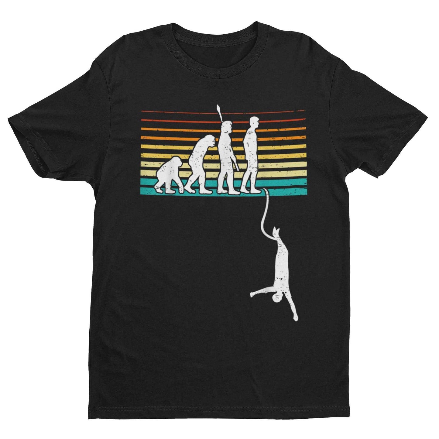 The Evolution of BUNGEE JUMPING Funny Ape To Man Darwin Extreme SportsGalaxy Tees