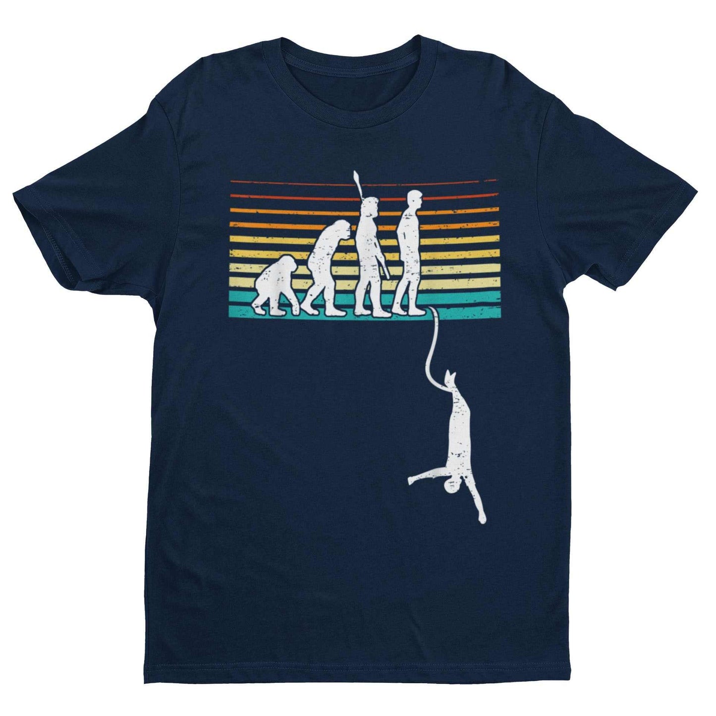 The Evolution of BUNGEE JUMPING Funny Ape To Man Darwin Extreme SportsGalaxy Tees