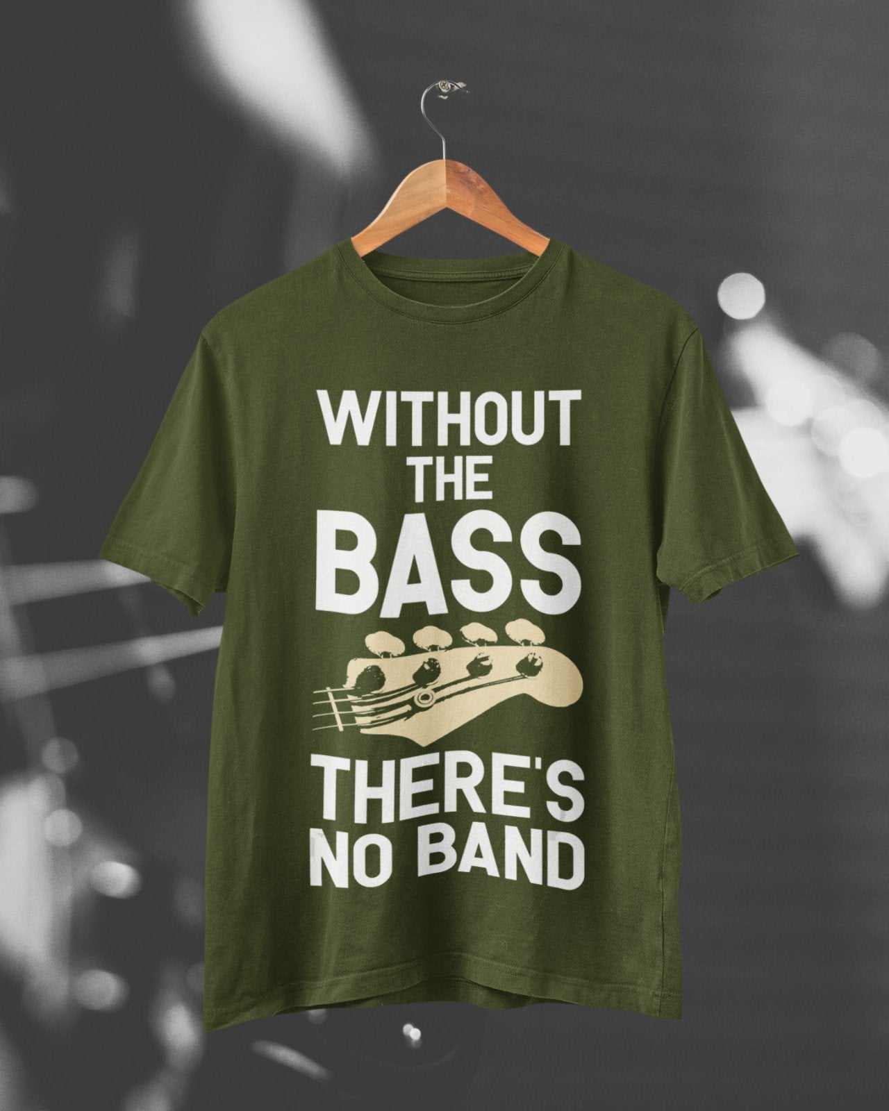 Without The BASS There's No Band Guitar T ShirtGalaxy Tees