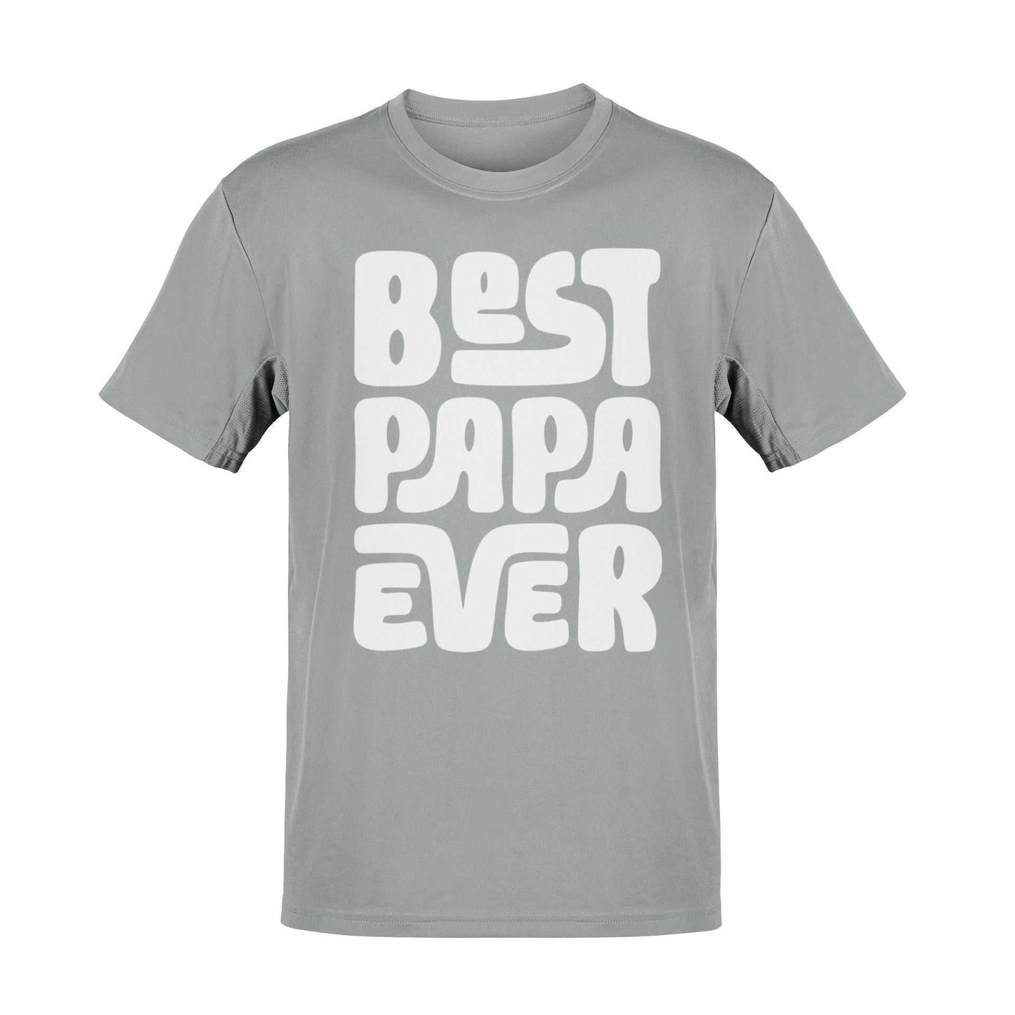Best Papa Ever T-Shirt - Father's Day Gift Present - Cool Dad Graphic Galaxy Tees