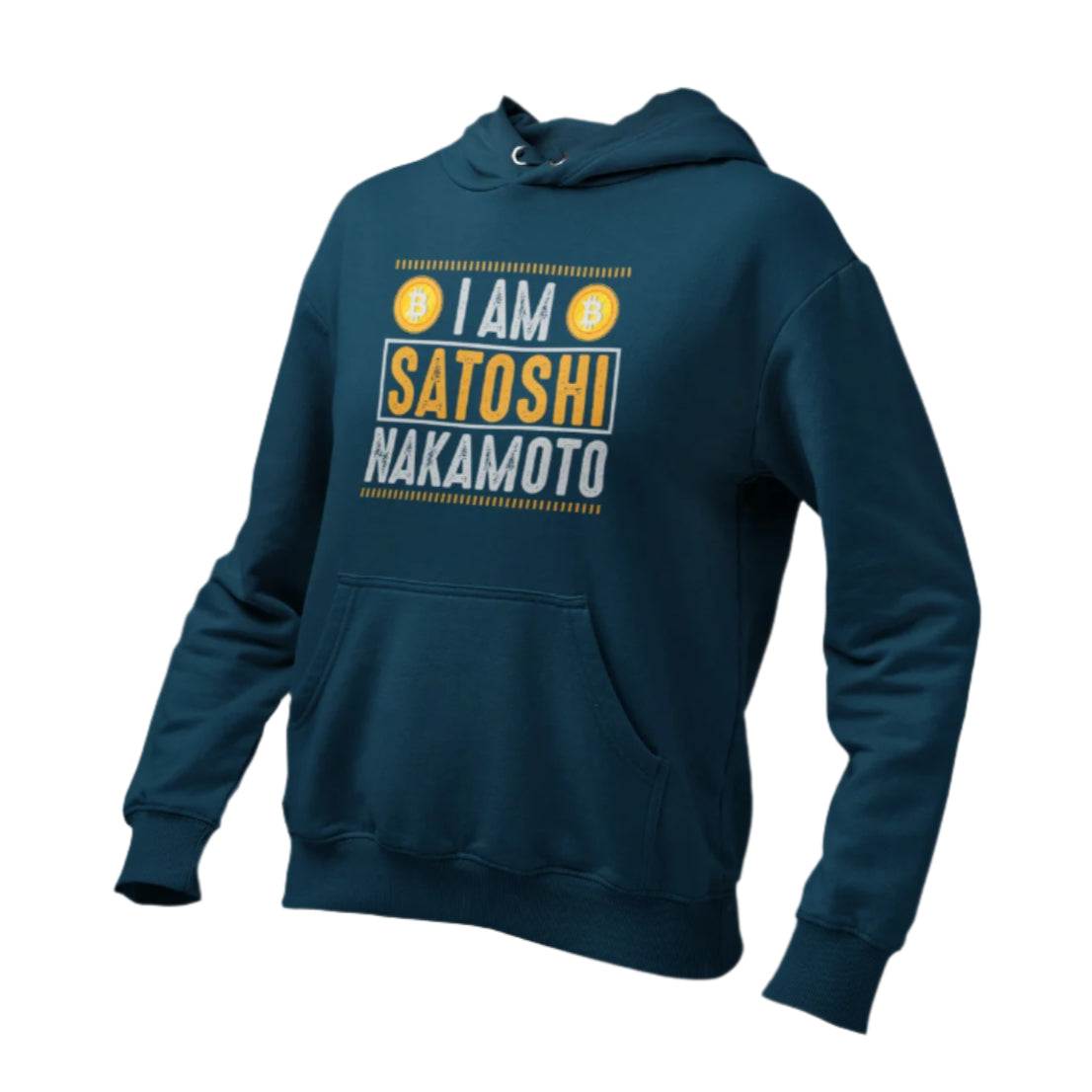 I Am Satoshi Nakamoto Bitcoin Hoodie - Cryptocurrency Enthusiast SweatGalaxy Tees