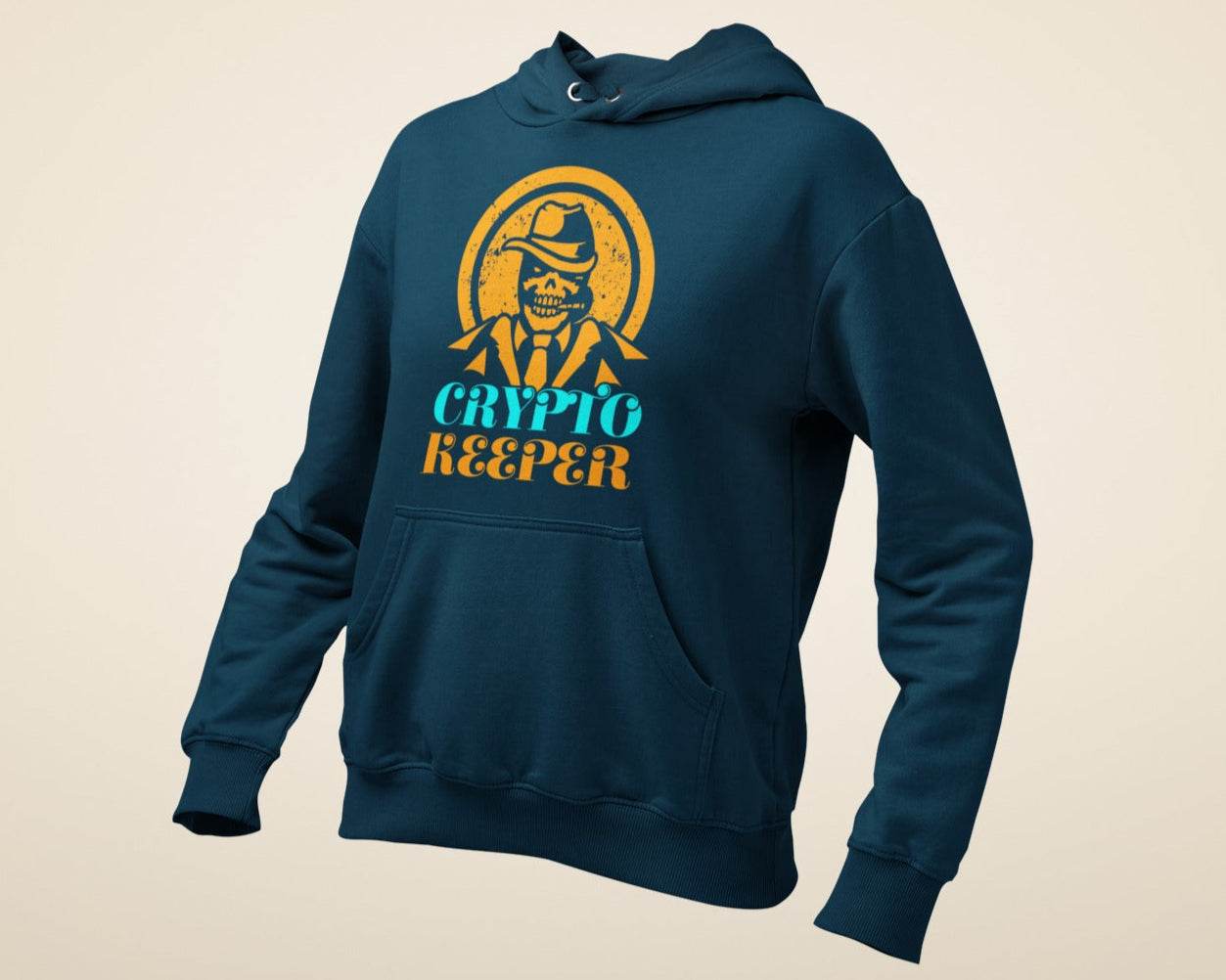 Crypto Keeper Bitcoin Hoodie | Cryptocurrency Trading Sweatshirt | Bitcoin Gift