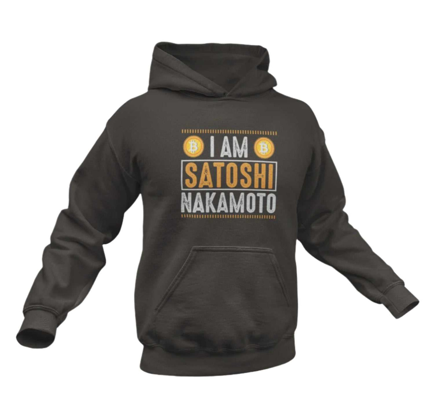 I Am Satoshi Nakamoto Bitcoin Hoodie - Cryptocurrency Enthusiast SweatGalaxy Tees