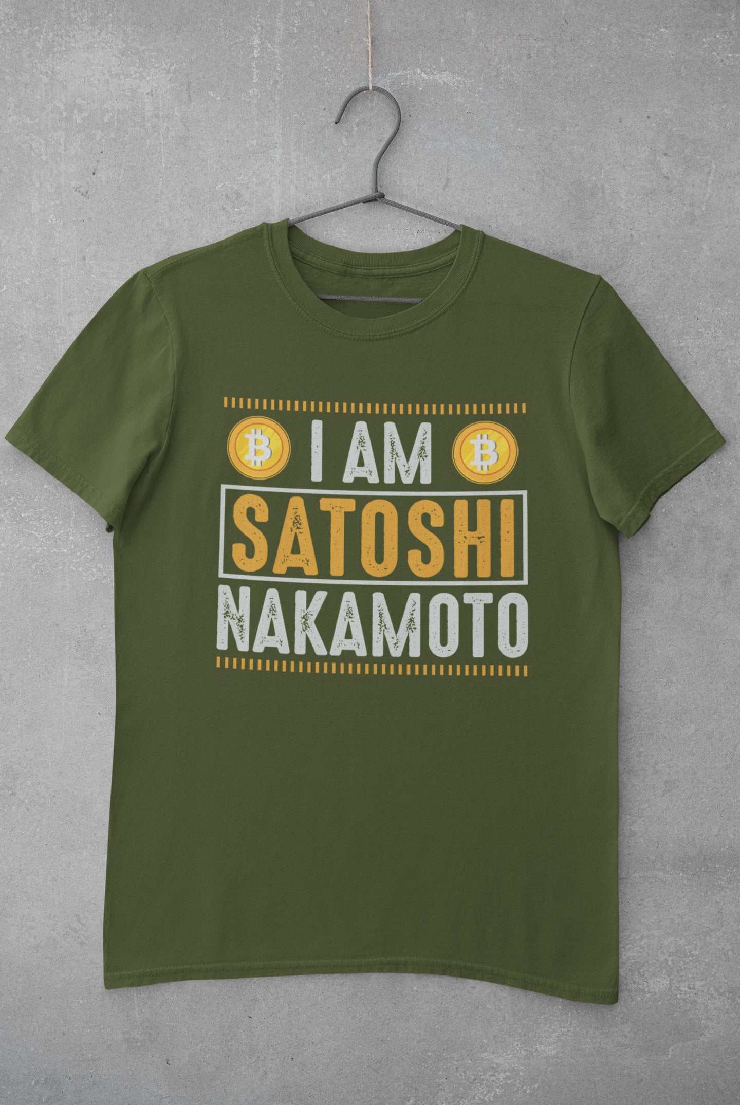 I Am Satoshi Nakamoto Bitcoin T-Shirt - Perfect for Crypto EnthusiastsGalaxy Tees
