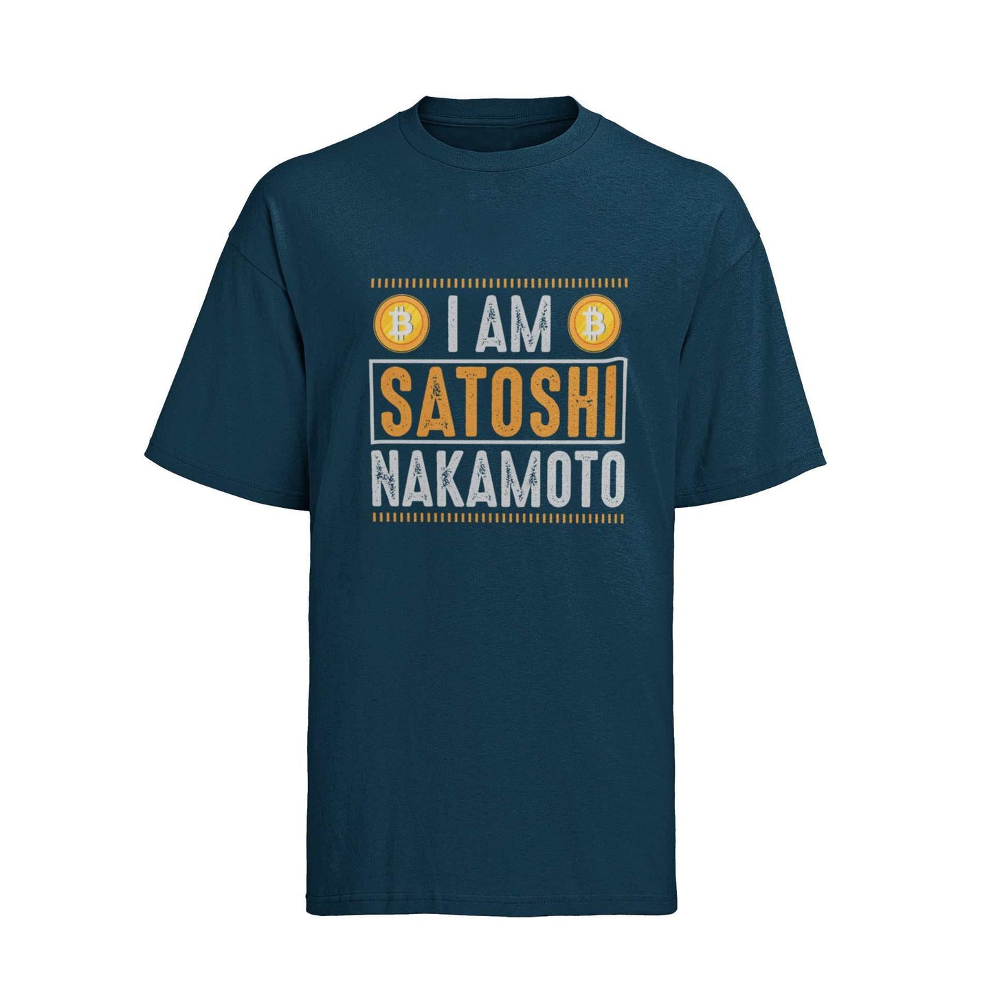I Am Satoshi Nakamoto Bitcoin T-Shirt - Perfect for Crypto EnthusiastsGalaxy Tees