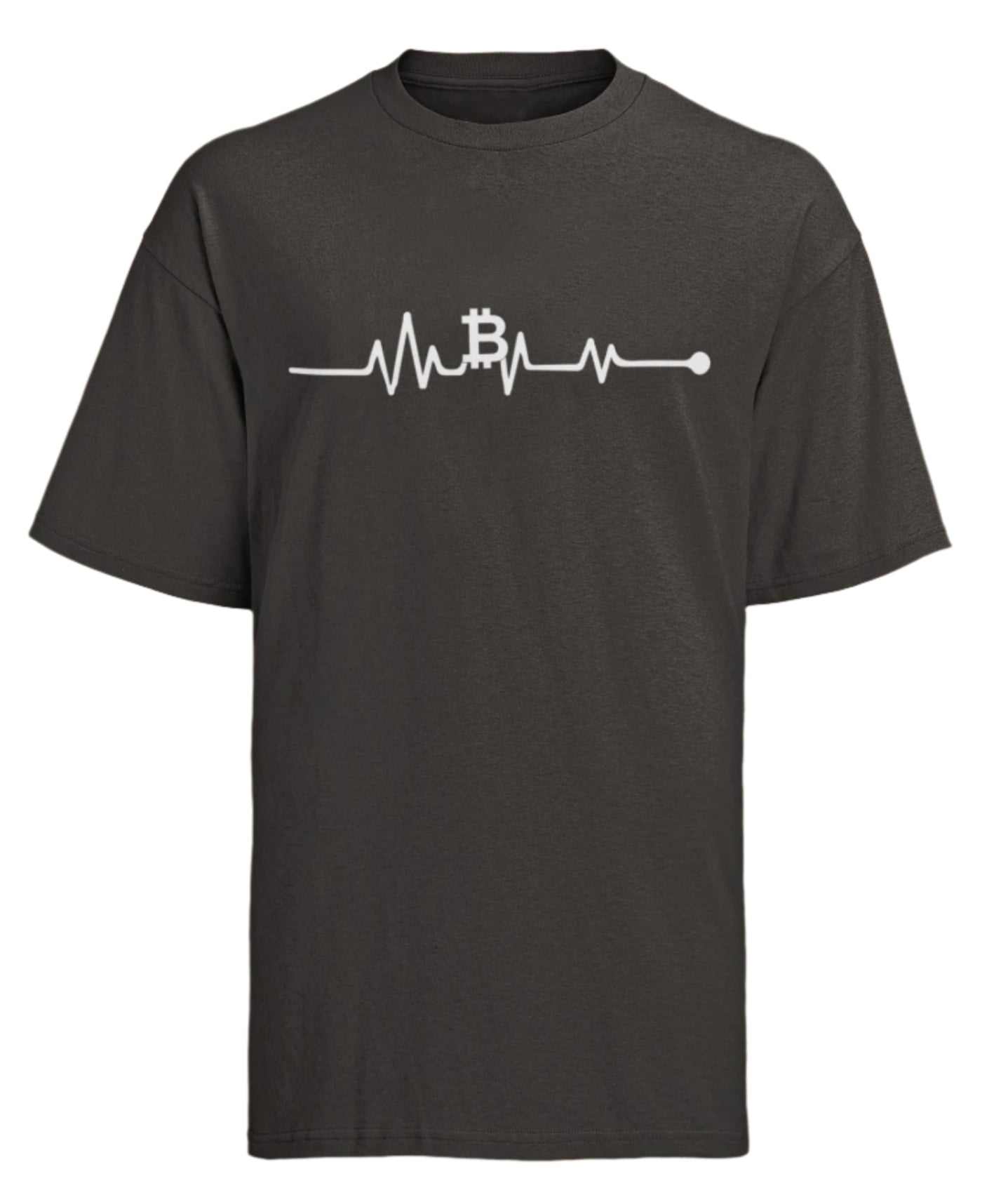 Bitcoin Heartbeat ECG T-Shirt - Crypto Lover & Trader GiftGalaxy Tees