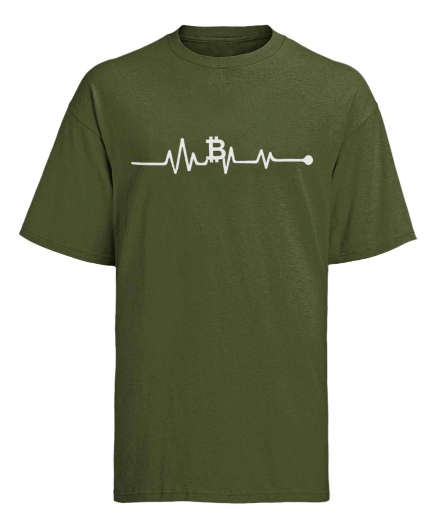 Bitcoin Heartbeat ECG T-Shirt - Crypto Lover & Trader GiftGalaxy Tees