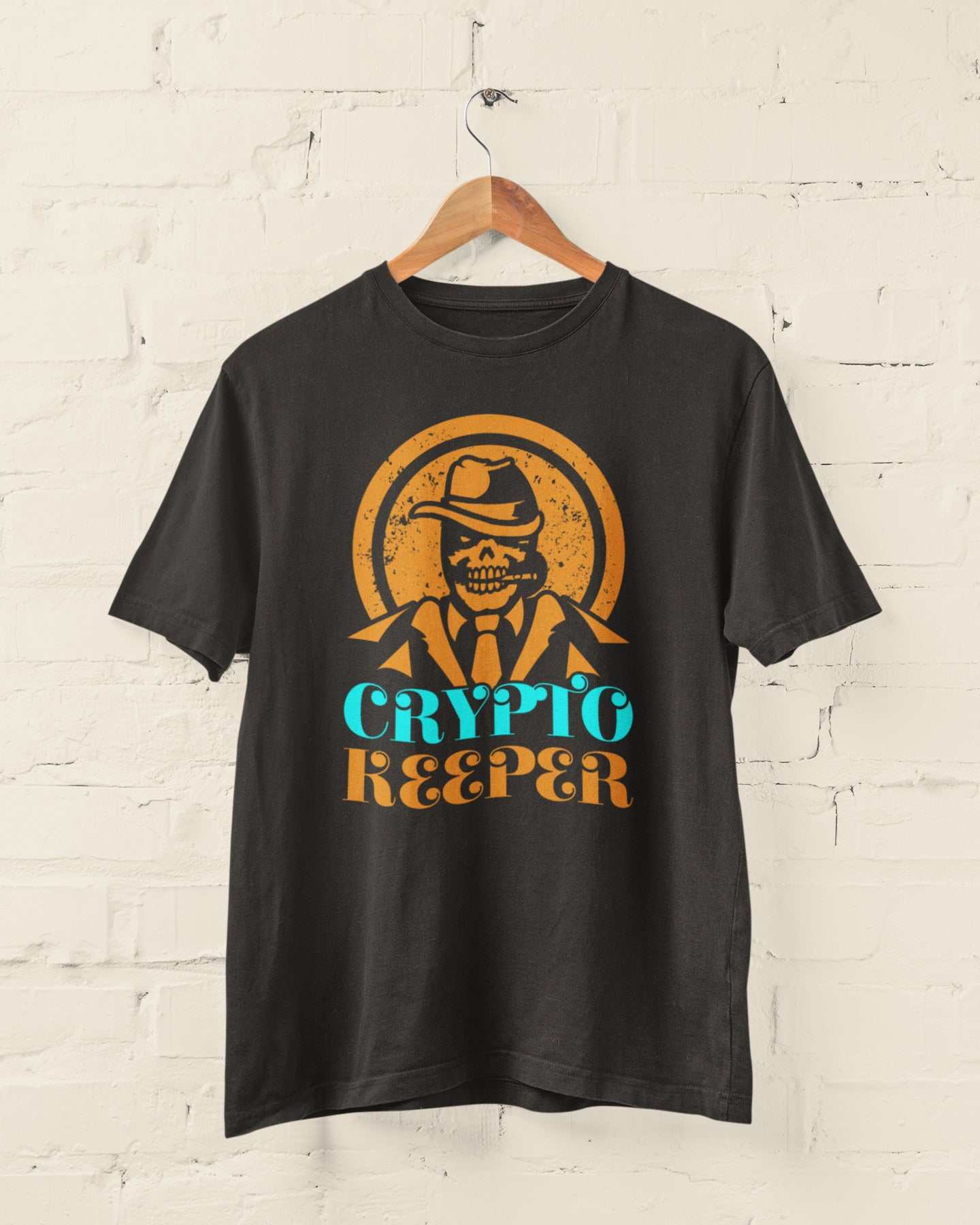Crypto Keeper Bitcoin T-Shirt Cryptocurrency Enthusiast Tee Crypto InvGalaxy Tees