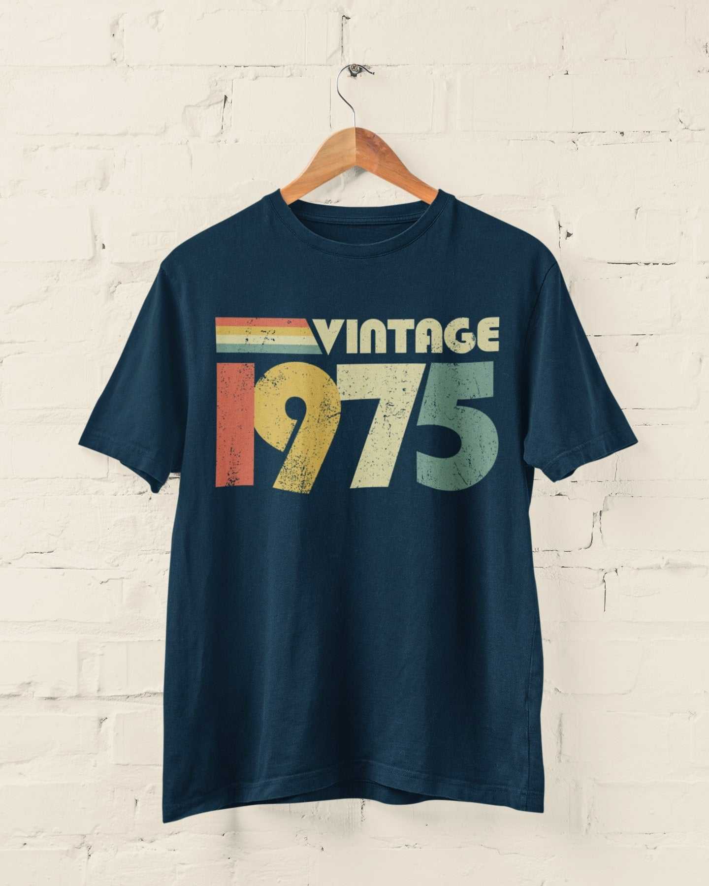 Galaxy Tees Mens 50th Birthday in 2025 T Shirt Vintage 1975 Gift Idea Galaxy Tees