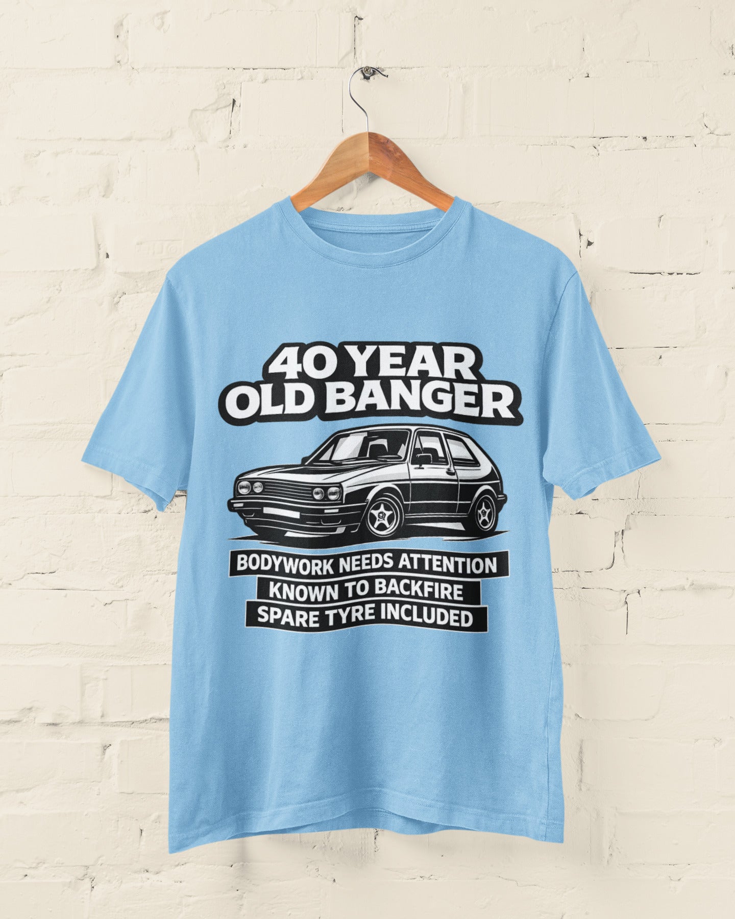 40 Year Old Banger Classic Hatchback T-Shirt
