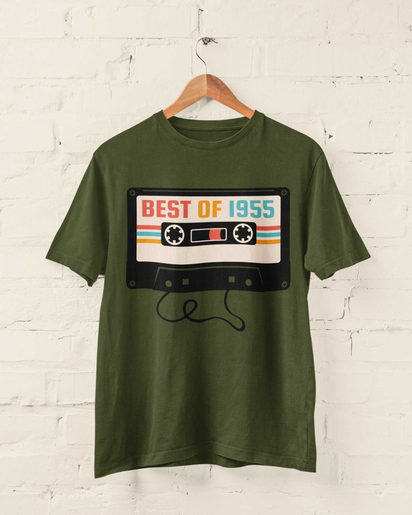 Galaxy Tees Men's 70th Birthday in 2025 T Shirt Funny Best of 1955 RetGalaxy Tees
