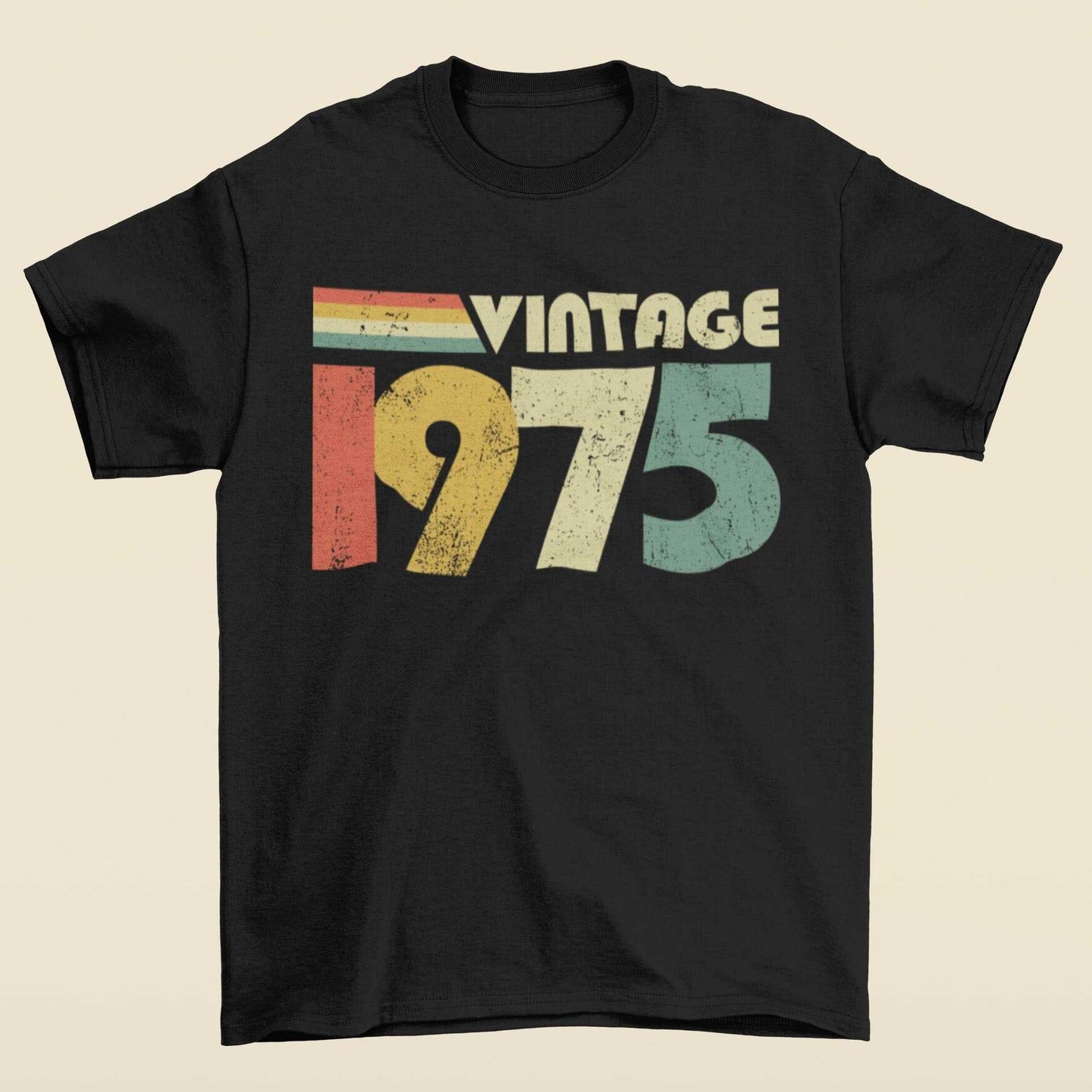 Galaxy Tees Mens 50th Birthday in 2025 T Shirt Vintage 1975 Gift Idea Galaxy Tees