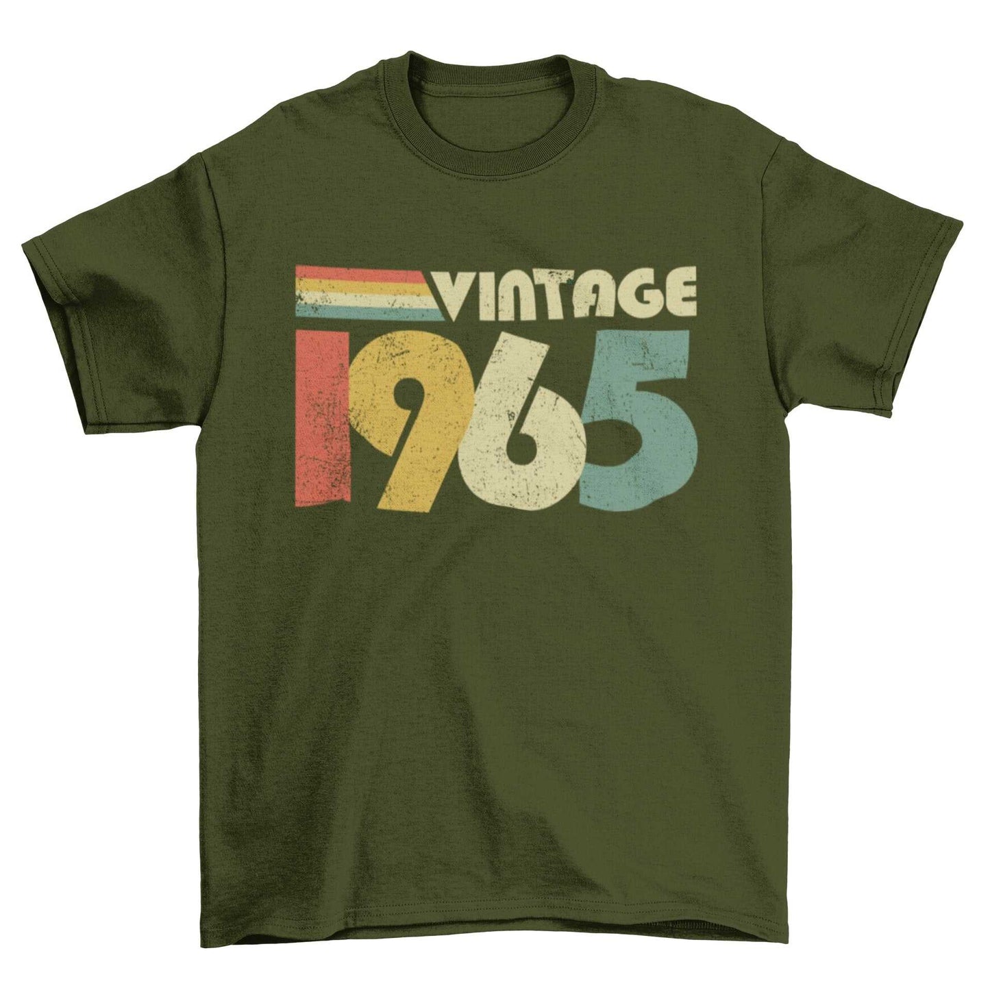 Galaxy Tees Men's 60th Birthday in 2025 T Shirt Vintage 1965 Gift IdeaGalaxy Tees