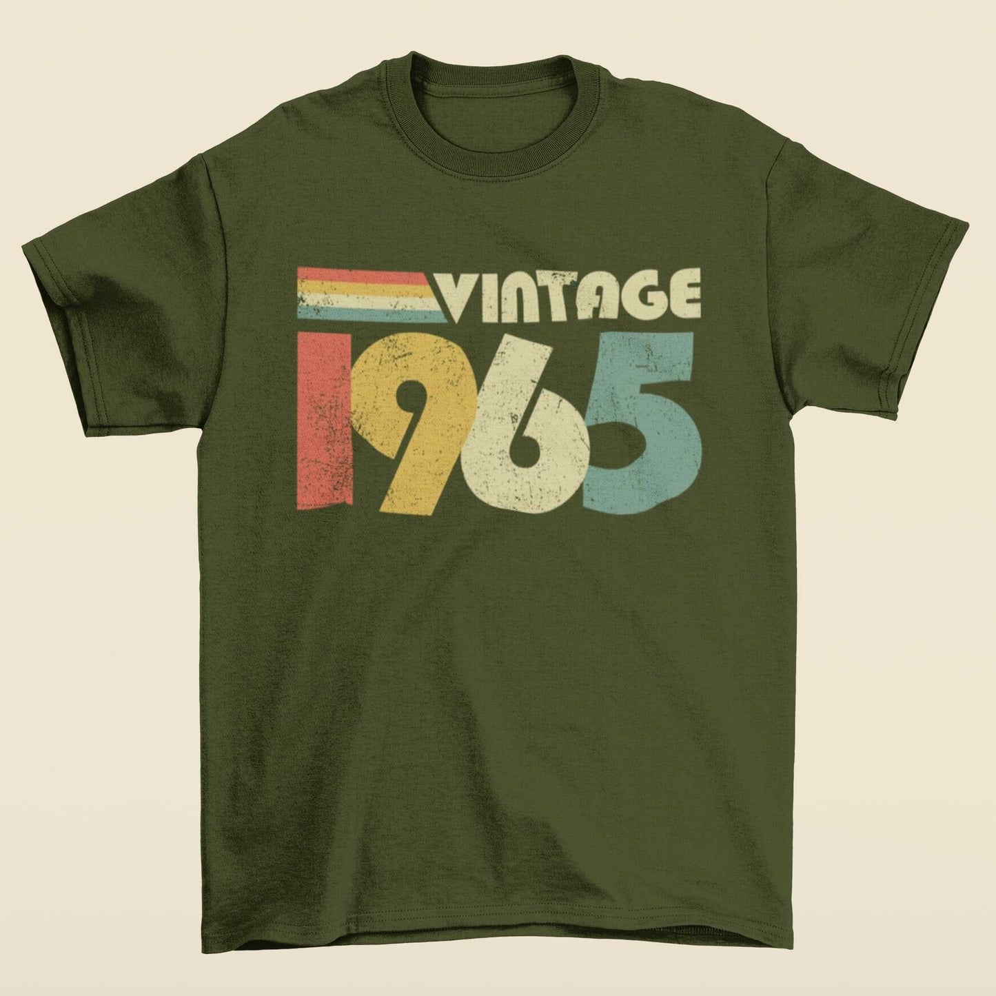 Galaxy Tees Men's 60th Birthday in 2025 T Shirt Vintage 1965 Gift IdeaGalaxy Tees