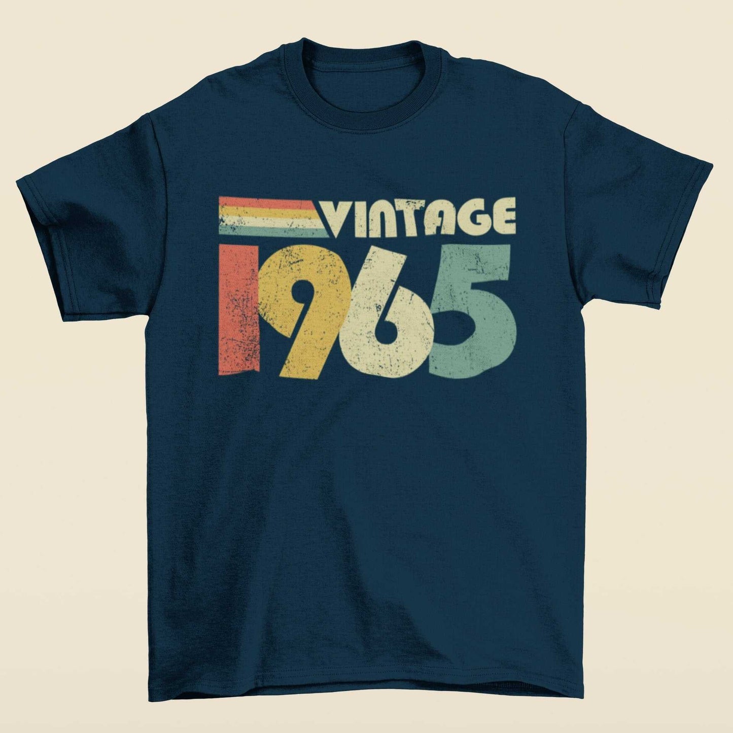 Galaxy Tees Men's 60th Birthday in 2025 T Shirt Vintage 1965 Gift IdeaGalaxy Tees