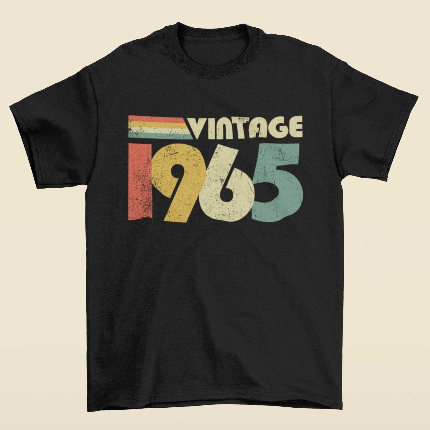 Galaxy Tees Men's 60th Birthday in 2025 T Shirt Vintage 1965 Gift IdeaGalaxy Tees