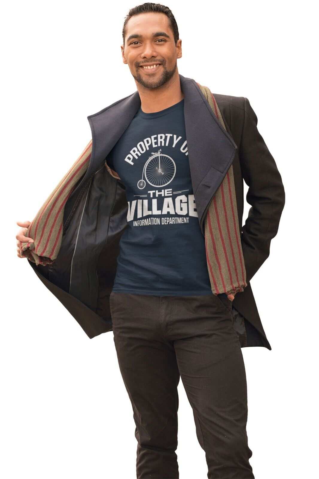 Retro TV T-Shirt Property Of The Village Prisoner The 60s Funny Cult Fan Gift T-Shirt
