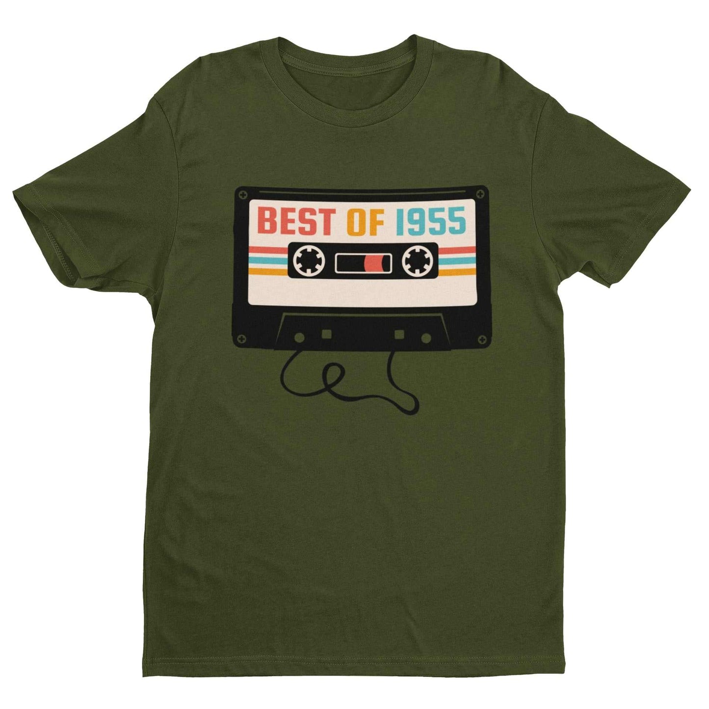 Galaxy Tees Men's 70th Birthday in 2025 T Shirt Funny Best of 1955 RetGalaxy Tees