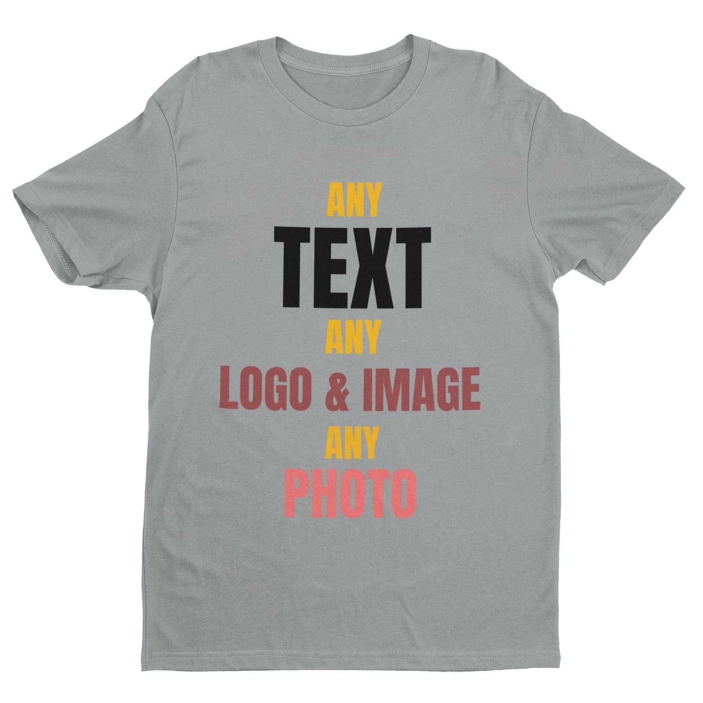 Custom T-Shirt Printing with Your Design or Logo on Front