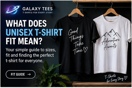 What Does Unisex T-Shirt Fit Mean? A Simple UK Size Guide
