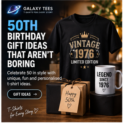 50th Birthday Gift Ideas That Aren't Boring