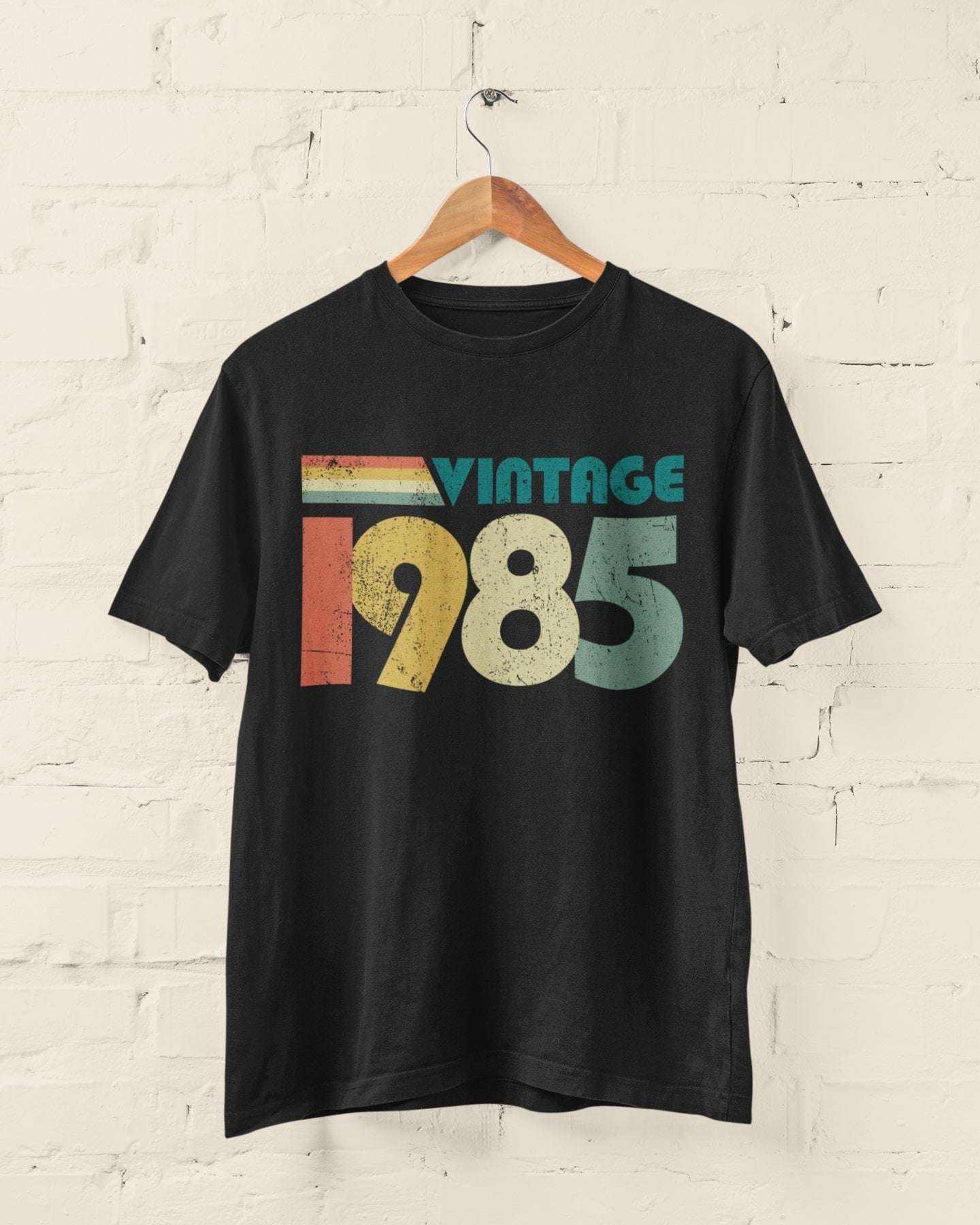 40th Birthday in 2025 T Shirt Vintage 1985 Retro Style Design Gift IdeGalaxy Tees