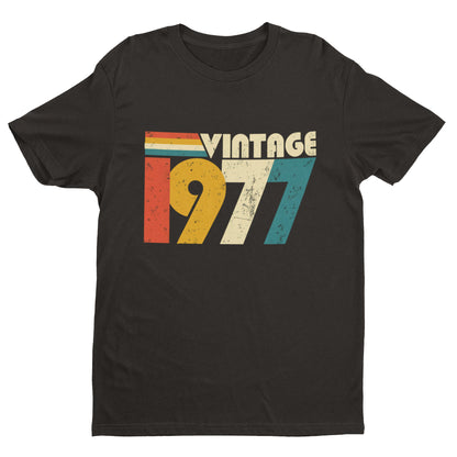 Vintage 1977 50th Birthday T-Shirt for 2027