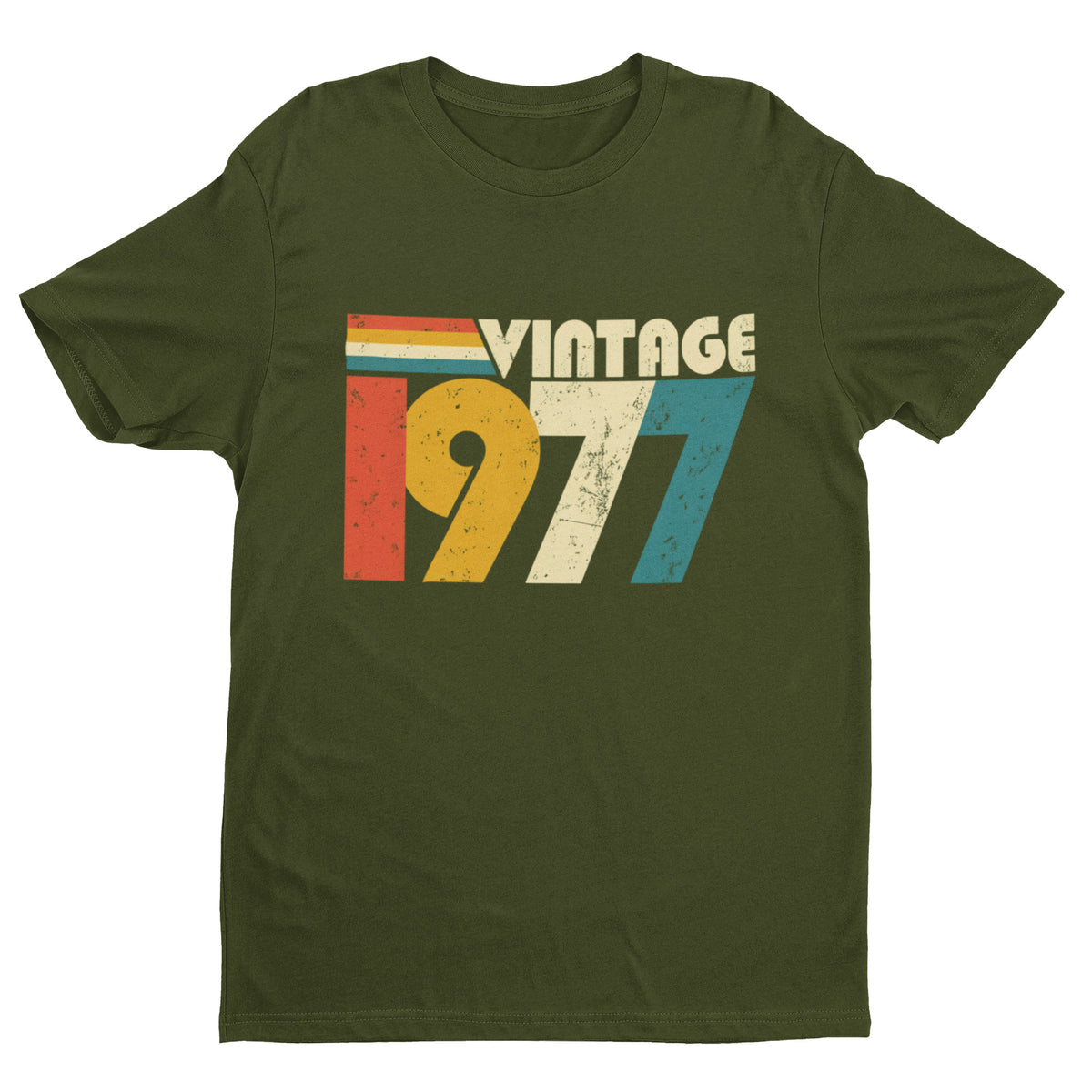 Vintage 1977 50th Birthday T-Shirt for 2027